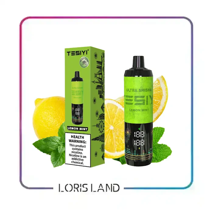 ویپ یکبار مصرف لیمو نعنا تی سی 35 هزار پاف